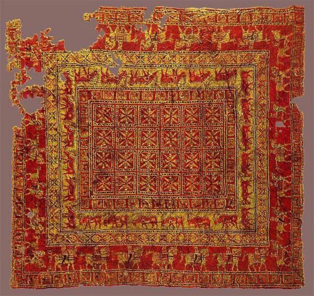 pazyryk rug: oldest carpet in the world