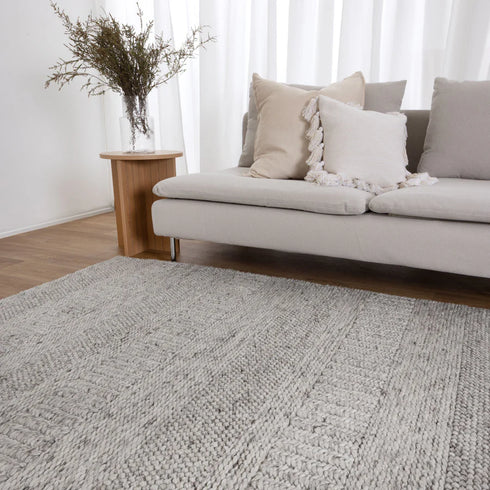 IN STORE ONLY - Privilege 002 - Grey Wool Rug
