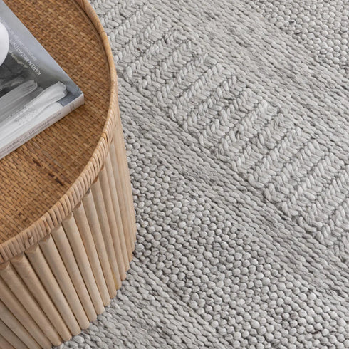 IN STORE ONLY - Privilege 002 - Grey Wool Rug