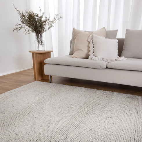 IN STORE ONLY - Privilege 002 - Ivory Wool Rug