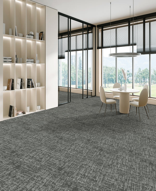 3mm Commercial Carpet Tiles - Lakeside - Whisper