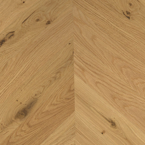 14/3mm Engineered Timber - Corsica Chevron - Natural Oak Brush