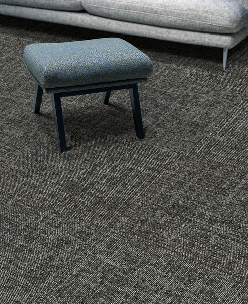 3mm Commercial Carpet Tiles - Lakeside - Flint