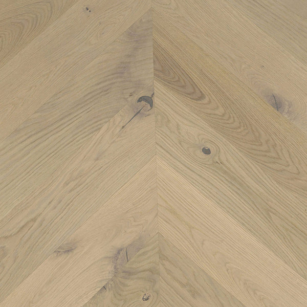 14/3mm Engineered Timber - Corsica Chevron - Coastal Oak