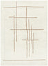 Highlands Abstract Beige Lines Washable Wool Rug - Adore Rugs & Flooring