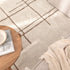 Highlands Abstract Beige Lines Washable Wool Rug - Adore Rugs & Flooring