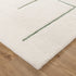 Highlands Abstract Olive Lines Washable Wool Rug - Adore Rugs & Flooring