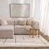 Highlands Abstract Terracotta Lines Washable Wool Rug - Adore Rugs & Flooring