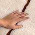 Highlands Abstract Terracotta Lines Washable Wool Rug - Adore Rugs & Flooring