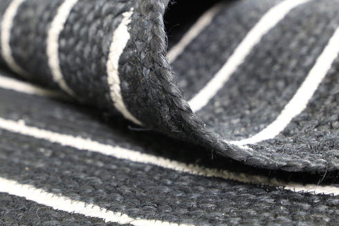 Artisan Grey Chevron Jute Rug - Adore Rugs & Flooring