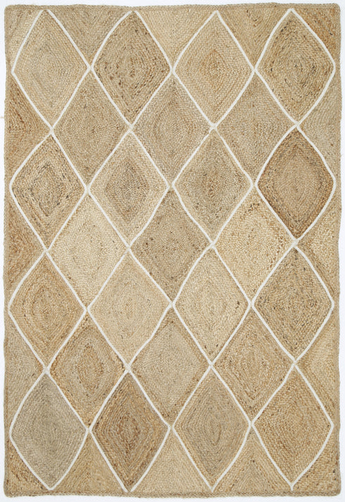 Artisan Natural Diamond Jute Rug - Adore Rugs & Flooring