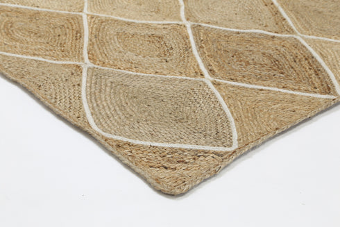 Artisan Natural Diamond Jute Rug - Adore Rugs & Flooring