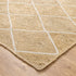 Artisan Pearl Diamond Jute Rug - Adore Rugs & Flooring