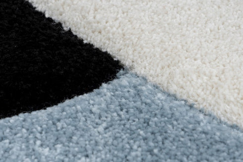Plush Blue Childrens Play Rug - ADORE RUGS and FLOORING