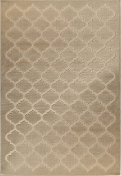 Amira 201 Beige - Moroccan Trellis Rug