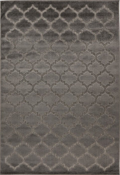 Amira 201 Grey - Moroccan Trellis Rug