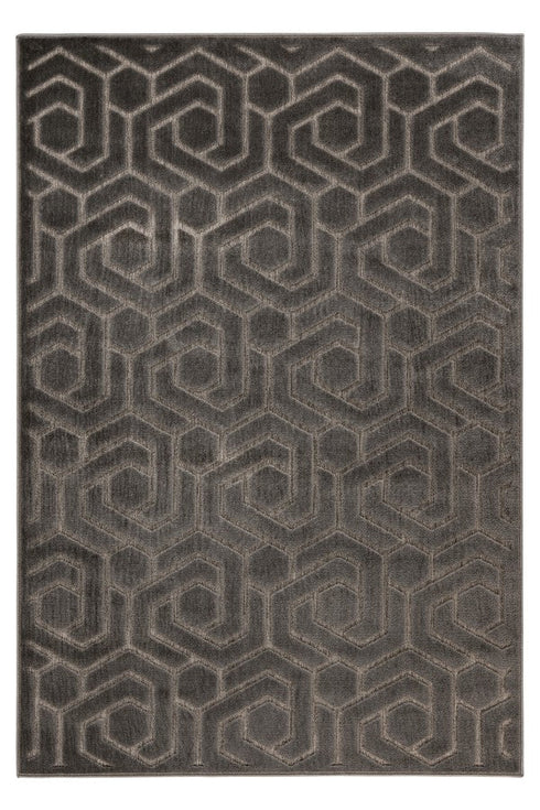 grey geometric rug - Adore Rugs & Flooring