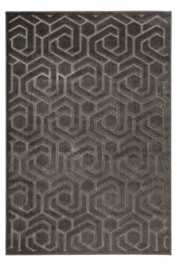 grey geometric rug - Adore Rugs & Flooring