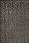 Amira 202 Grey - Geometric Rug Grey, full view
