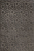 Amira 202 Grey - Geometric Rug Grey, full view