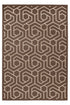brown geometric rug - Adore Rugs & Flooring