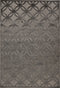 Amira 203 Grey - Diamond Rug, full view