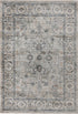 Antigua 701 Beige Vintage-Inspired Rug with Medallion, full view