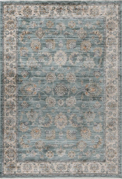 Antigua 702 Green Distressed Look Rug