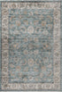 Antigua 702 Green Distressed Look Rug, full view