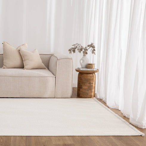Berno Ivory Loop Rug - B001 - Adore Rugs & Flooring