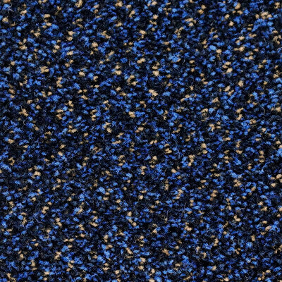Belgotex Baltimore Dazzle deep navy patterned cut pile carpet with multicoloured fleck