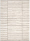 Clara Distressed Thick Lines Beige Grey Rug - C107 - Adore Rugs & Flooring