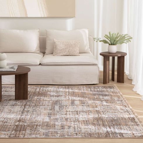 Cherie Distressed Look Watercolour Beige Grey Rug - CH08 - Adore Rugs & Flooring
