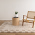 Eco Weave Checkered Border Cream Beige Wool and Jute Rug - Adore Rugs & Flooring