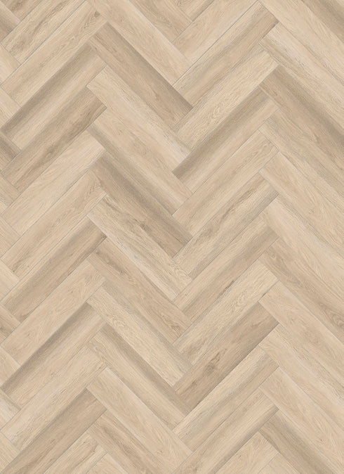 Eco Flooring Ornato Herringbone 7.0 Clear Water Beach 7mm hybrid flooring