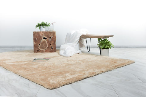 Cloud 500 Sand Shaggy Rug - Adore Rugs & Flooring