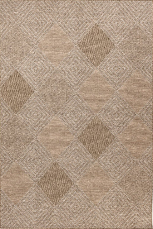 Costa 304 Nature - Diamond Outdoor Rug, full view