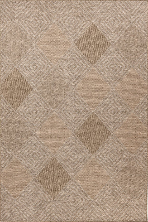 Costa 304 Nature - Diamond Outdoor Rug, full view