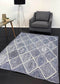 Artisan Blue Diamond Jute Rug - Adore Rugs & Flooring