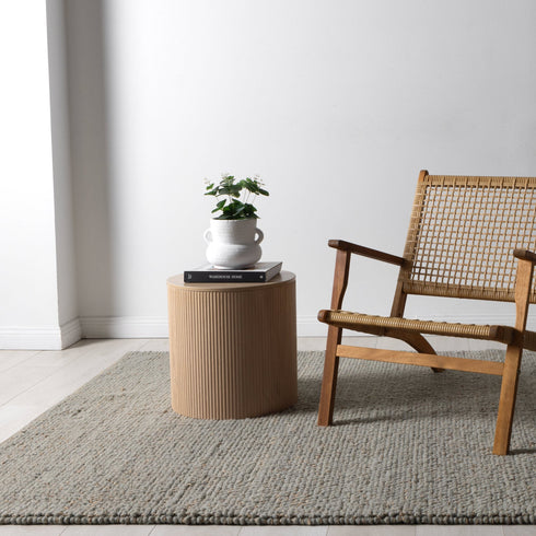 Eco Weave Duck Egg Blue Wool and Jute Rug - Adore Rugs & Flooring