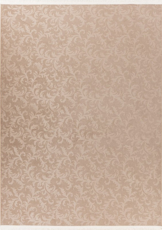 Damla 211 Taupe - Washable Brown Rug, full view