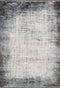 Pierre Cardin Elysee 901 silver designer rug, full view