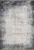 Pierre Cardin Elysee 901 silver designer rug, full view