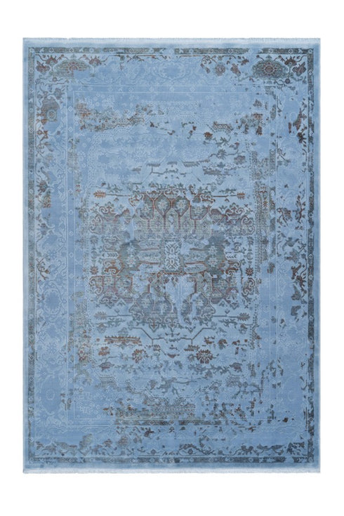 Fashion 900 Blue Transitional Acrylic Rug - ADORE RUGS and FLOORING
