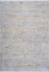 Fashion 901 Silver Acrylic Transitional Rug, full view