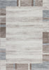 Feeling 500 Pastel Blue Plain Border Thick Rug, full view