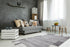 Feeling 500 Silver Plain Border Thick Rug - ADORE RUGS and FLOORING