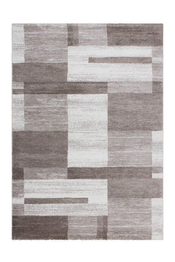 Feeling 501 Beige Simple Thick Geometric Rug - ADORE RUGS and FLOORING