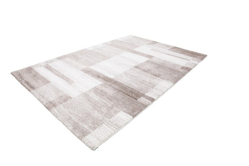 Feeling 501 Beige Simple Thick Geometric Rug - ADORE RUGS and FLOORING