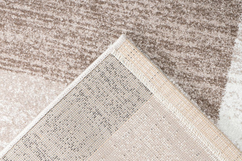 Feeling 501 Beige Simple Thick Geometric Rug - Adore Rugs & Flooring
